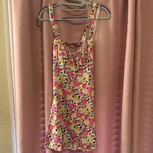 For Love And Lemons Floral Mini Dress size M NWT